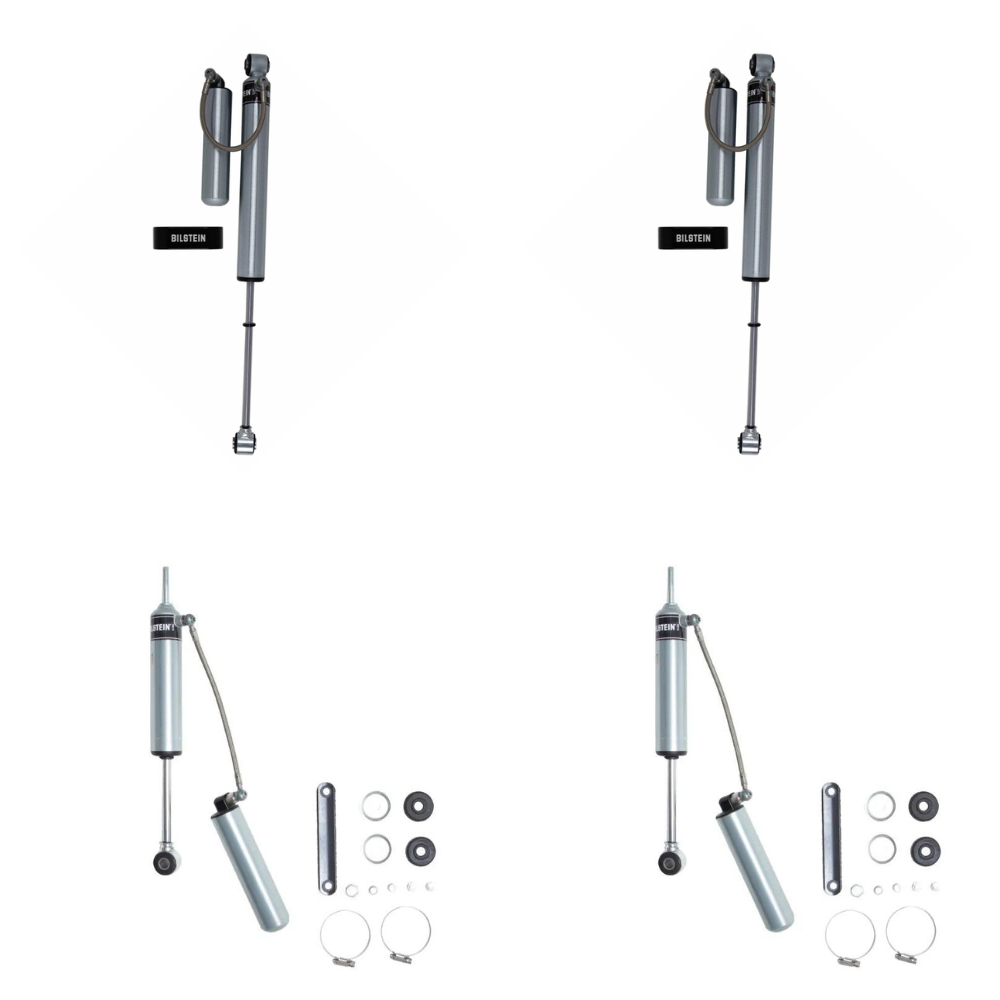 Bilstein B8 5160 w/ Remote Reservoir Shocks Set w/0-2.5" lift - 2000-2013 Chevrolet Suburban 2500 4WD RWD