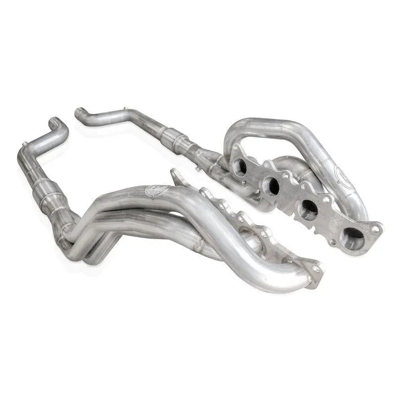 Stainless Power/Works SM24H3CATLG Catted Long Tube Headers for 15-26 Mustang GT