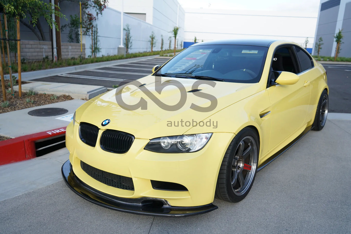 E9X M3 GT4 V1 EXTENDED FRONT LIP
