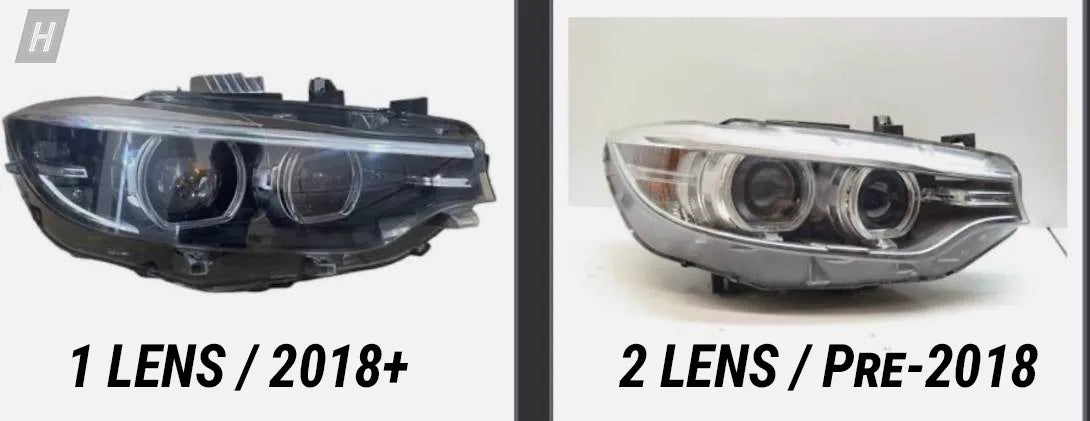 HM CSL Yellow DRL LED Module Set (Pre-LCI Xenon) - F80 M3 | F82 / F83 M4