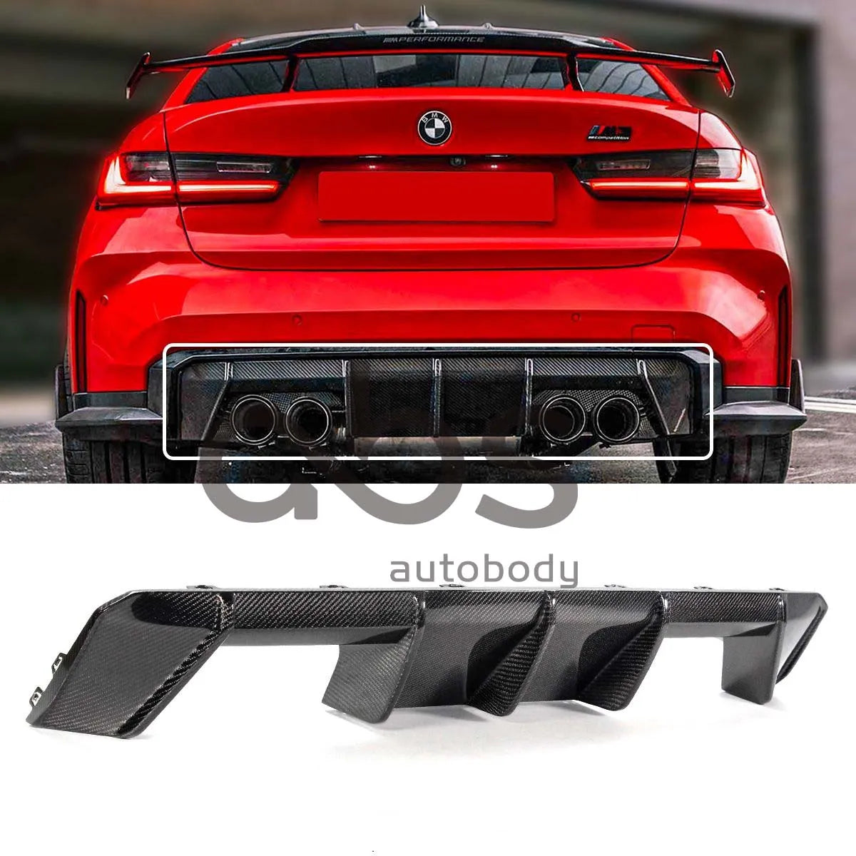 G8X MP Carbon Fiber Replacement Diffuser