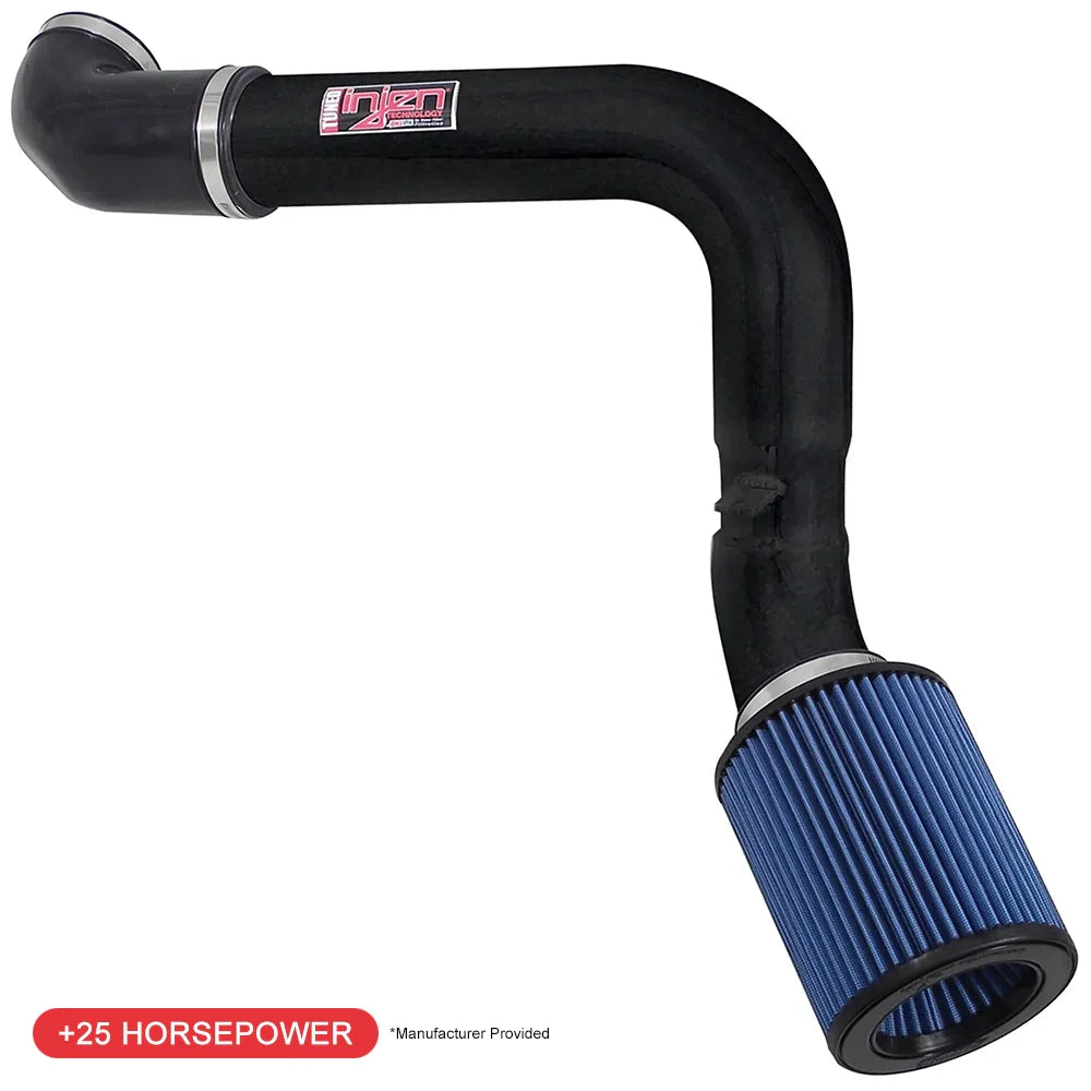 Injen 09-14 Dodge Challenger Hemi 5.7L V8 SRT-8 6.1L 5.7L V8 Wrinkle Black Power-Flow