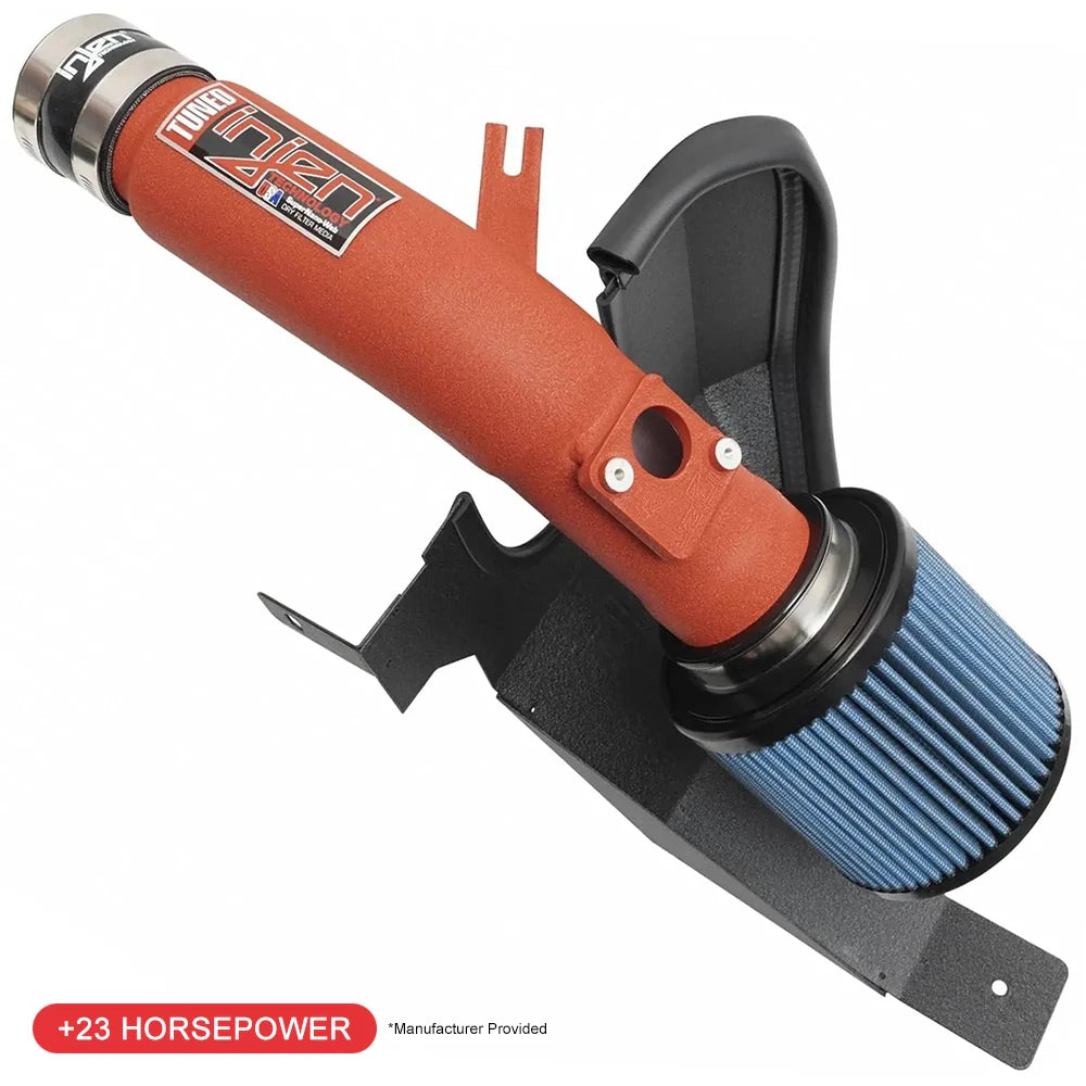 Injen 16-21 Honda Civic 1.5L 4 Cyl. Wrinkle Red Short Ram Intake