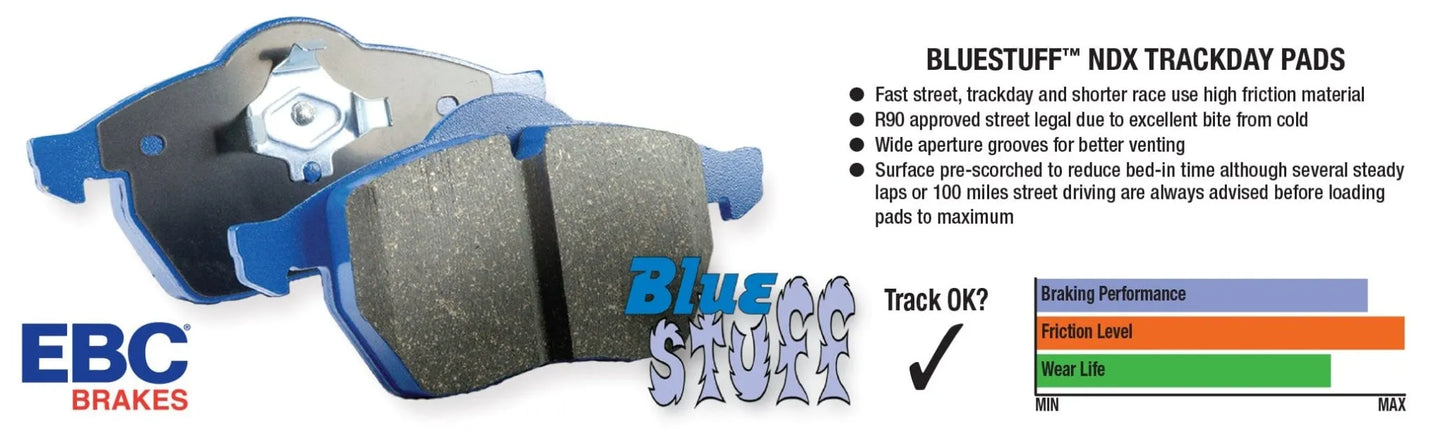 EBC Bluestuff Front Brake Pads | 2017+ BMW M240 Coupe