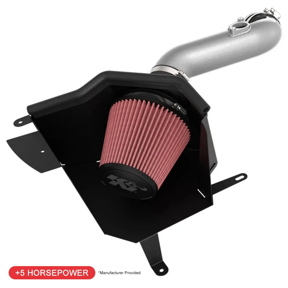 K&N 2022 Honda Civic 2.0L L4 Silver Typhoon Intake