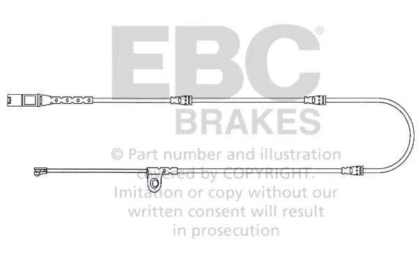 EBC Front Wear Leads | 2010-2014 BMW X5 3.0L Turbo