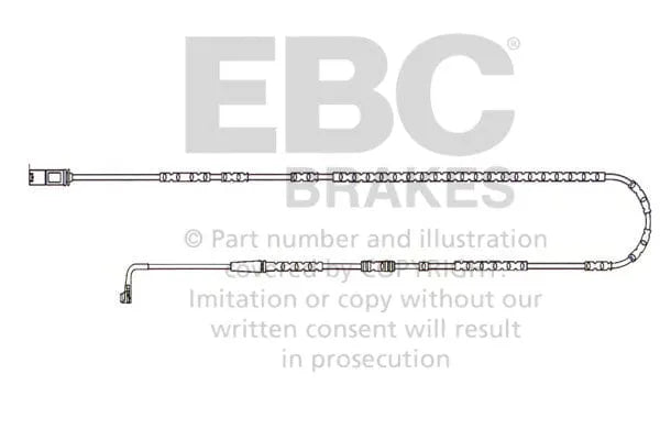 EBC Rear Wear Leads | 2009-2010 BMW Z4 3.0L (E89)