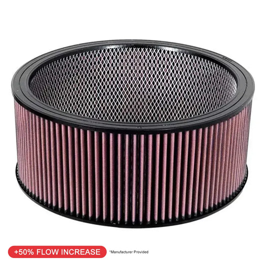 K&N Custom Air Filter 14in OD / 12in ID / 6in Height