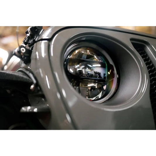 DV8 Offroad 18-22 Jeep Gladiator Wrangler LED Projector Headlights