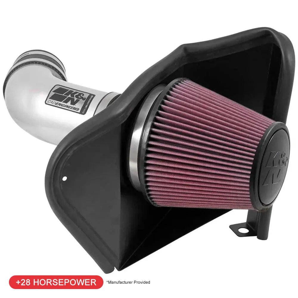 K&N 12-15 Jeep Grand Cherokee SRT 8 6.4L V8 High Flow Performance Intake Kit