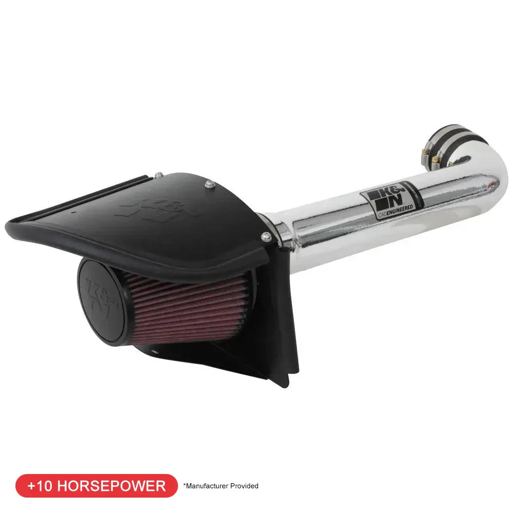 K&N 12-18 Jeep Wrangler V6-3.6L High Flow Performance Intake Kit (12-15 CARB Approved)