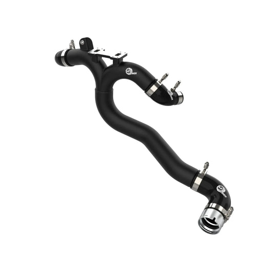 aFe Kia Stinger 18-22 V6-3.3L (tt) BladeRunner Hot Charge Pipe- Black