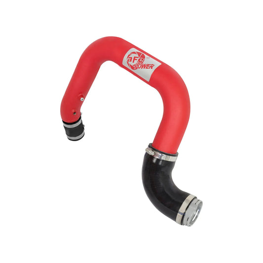 aFe BladeRunner 2.5in Red IC Tube Hot Side w/ Coupling & Clamp Kit 2016 GM Colorado/Canyon 2.8L