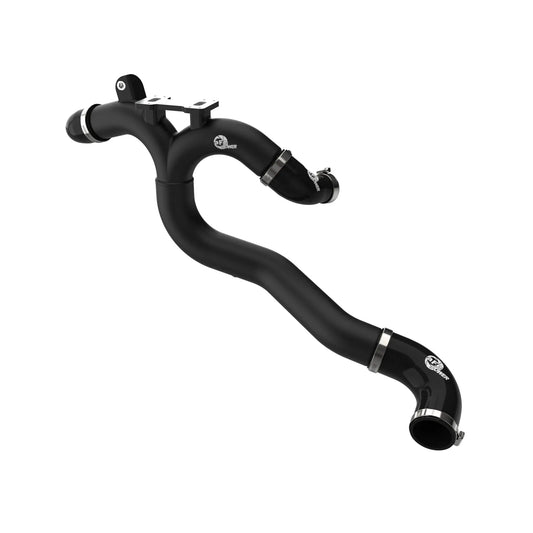 aFe 19-26 Genesis G70 V6 3.3L (tt) BladeRunner Aluminum Hot Charge Pipe - Black
