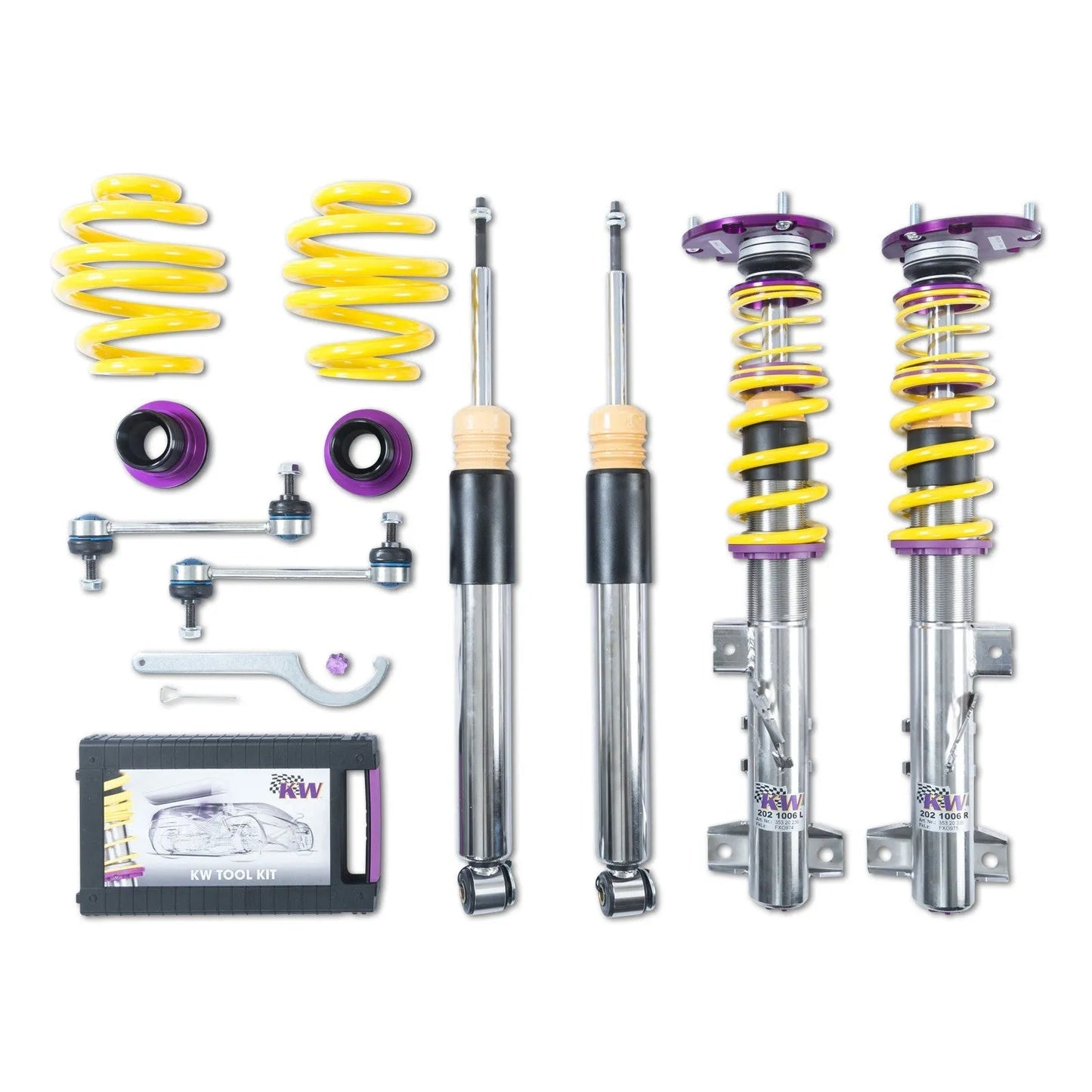 KW Suspension Clubsport Kit V3 | 2008-2013 BMW M3 (35220857)