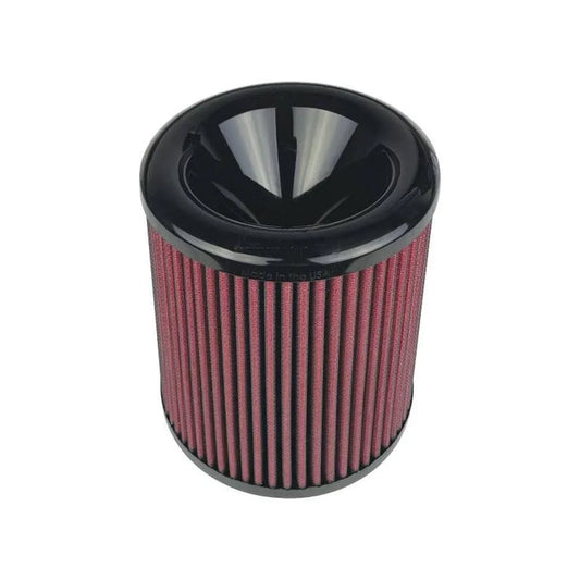 Injen 8-Layer Oiled Cotton Gauze Air Filter 5in Flange / 6.5in Base / 6.9in Media (X-1051-BR)