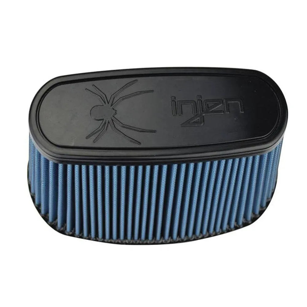 Injen SuperNano-Web 8.7x3.9in x 10.4x5.6in Dry Air Filter (X-1130-BB)