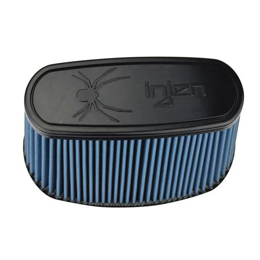 Injen SuperNano-Web 8.7x3.9in x 10.4x5.6in Dry Air Filter (X-1130-BB)