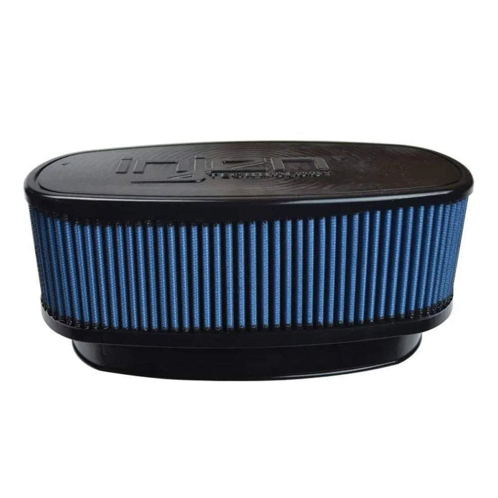 Injen SuperNano-Web Oval 8.7x3.9in x 10.4x5.6in Dry Air Filter (X-1131-BB)
