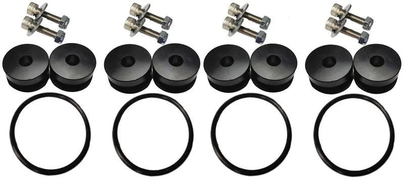 Torque Solution Billet Bumper Quick Release Kit Combo (TS-UNI-026Bc)