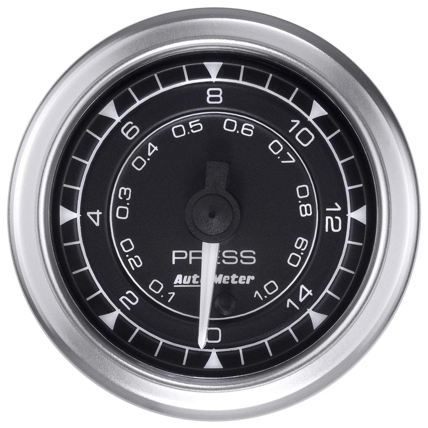 Auto Meter Chrono 2-1/16" 0-15 PSI Pressure Gauge (8162)