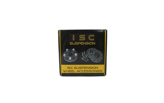 ISC Suspension 20mm Wheel Spacer - 5x120 (72.5 Hub Bore) Bolt Pattern, Black (Pair)