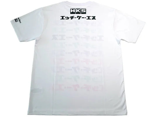 HKS T-Shirt Katakana White M | (51007-AK658)