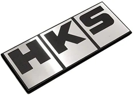 HKS Silver Block Logo Emblem | (51003-AK027)