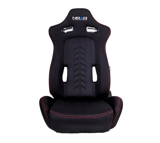 NRG Reclinable Racing Seat Arrow in Cloth