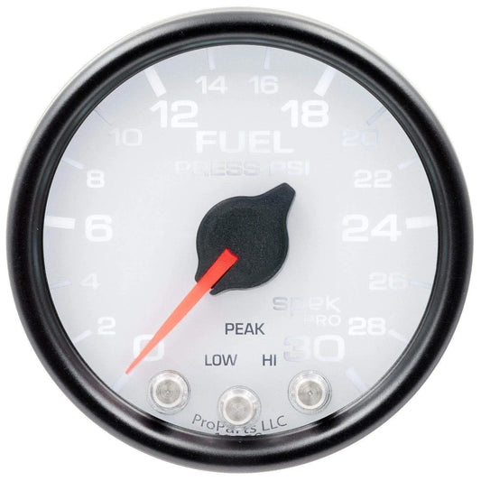 Autometer Spek-Pro 2 & 1/16" Fuel Press Gauge 30PSI