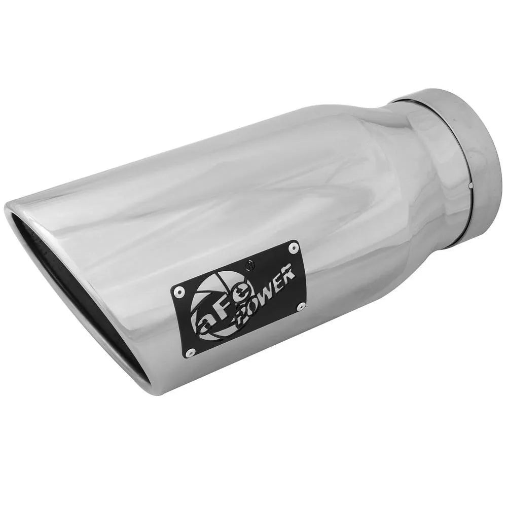 aFe MACH Force-Xp 5" Inlet x 7" Outlet x 15" SS Exhaust Tip | Universal (49T50702-P15)