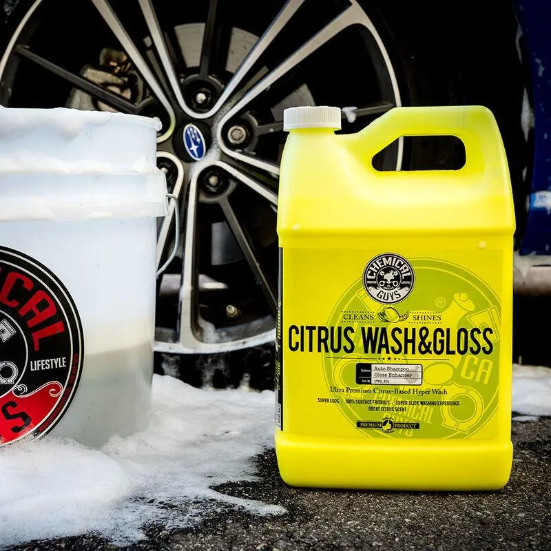 Chemical Guys Concentrated Citrus Wash & Gloss (CWS_301/_04/_16)