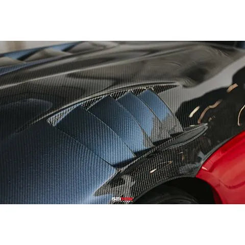 Seibon TV-Style Carbon Fiber Hood | 2020-2026 Toyota Supra (HD20TYSUP-TV-DS)