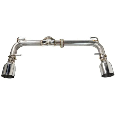 Remark 2022+ Subaru BRZ/Toyota GR86 Axle Back Exhaust w/Stainless Steel Single Wall Tip