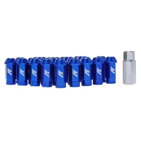 Mishimoto Aluminum Locking Lug Nuts 1/2 X 20 23pc Set Black