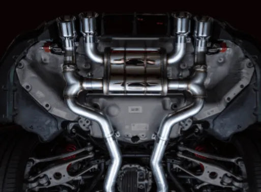 AWE Tuning SwitchPath Catback Exhaust for BMW G8X M3/M4 - Diamond Black Tips (3025-43480)