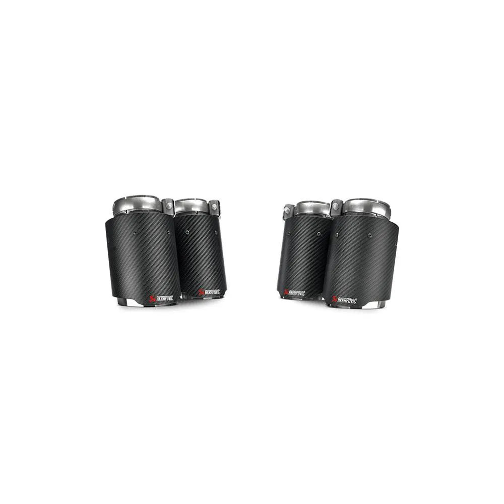 Akrapovic Carbon Tail Pipes | 2014-2018 BMW M3 F80 & M4 F82/83 (TP-CT/26)