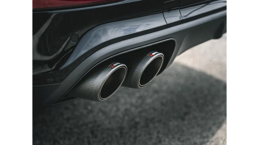 Akrapovic Carbon Tail Pipe Set | Porsche Cayenne V6 (18+) (TP-CT/53)