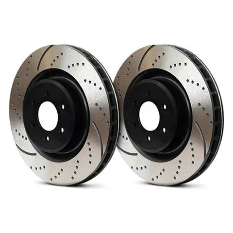 EBC 15-18 Subaru Legacy/Outback GD Sport Slotted and Dimpled Rear Rotors