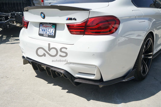 F8X ARDO REAR DIFFUSER CARBON ONE PIECE