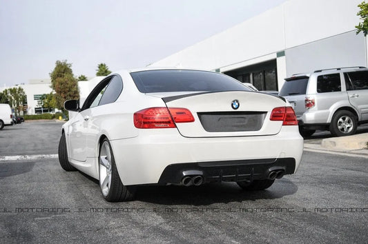 M-Sport DTM Style Carbon Fiber Rear Diffuser (Quad Exhaust) - E92 / E93 3-series