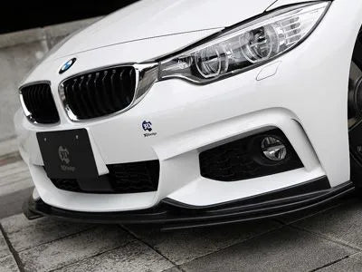 3D Style Carbon Fiber Front Lip - F32 4-series