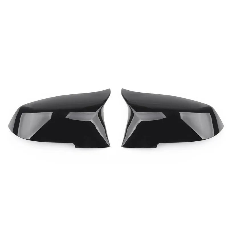 M Style Gloss Black Mirror Caps