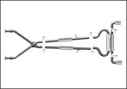MagnaFlow Sys C/B 08 Infiniti G37 3.7L V6 (COUPE ONLY)