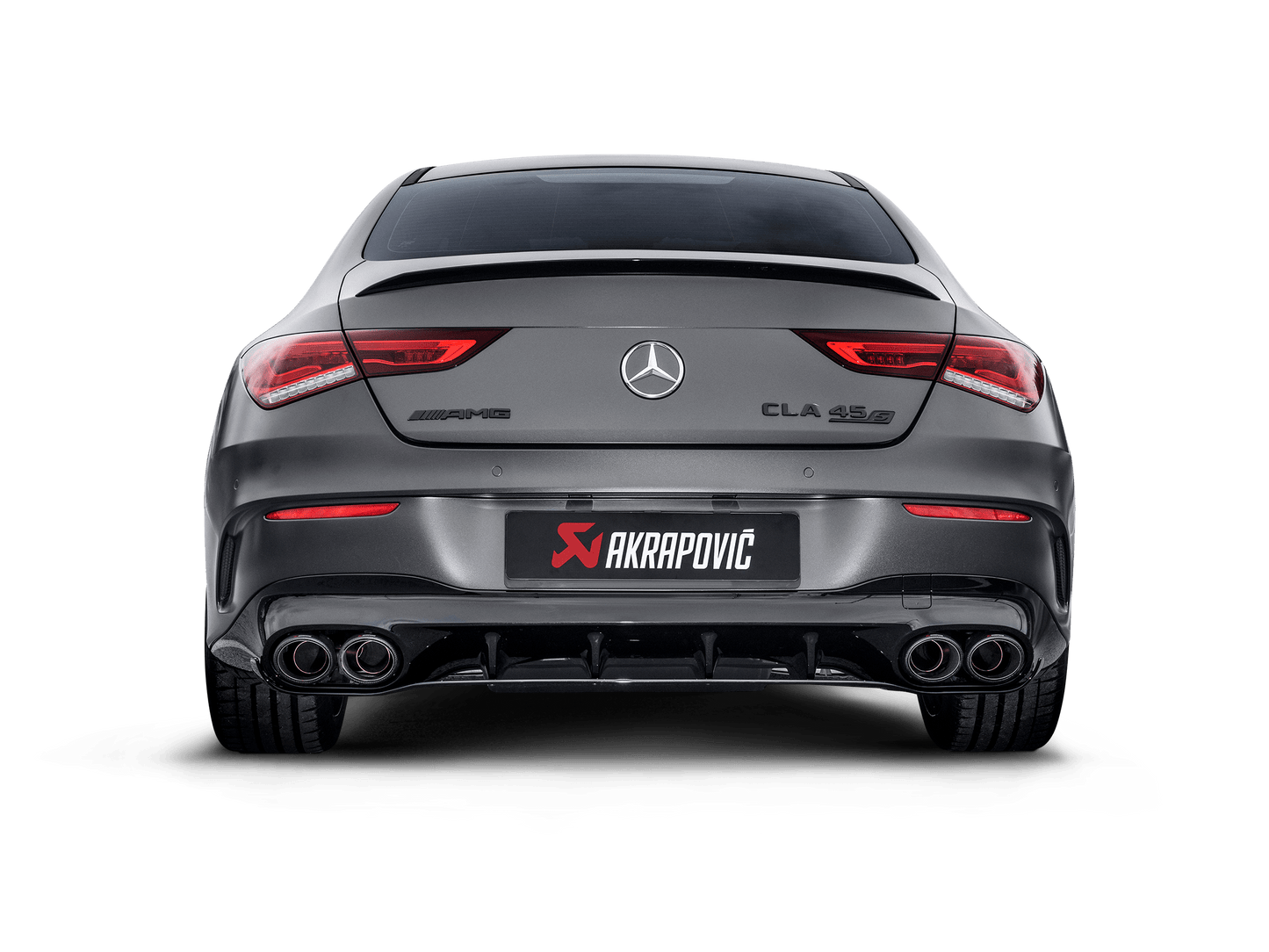Akrapovic 2024+ Mercedes-AMG CLA 45 / CLA 45 S (C118/x118) Evo Line Cat Back (Titanium) w/ CF Tips