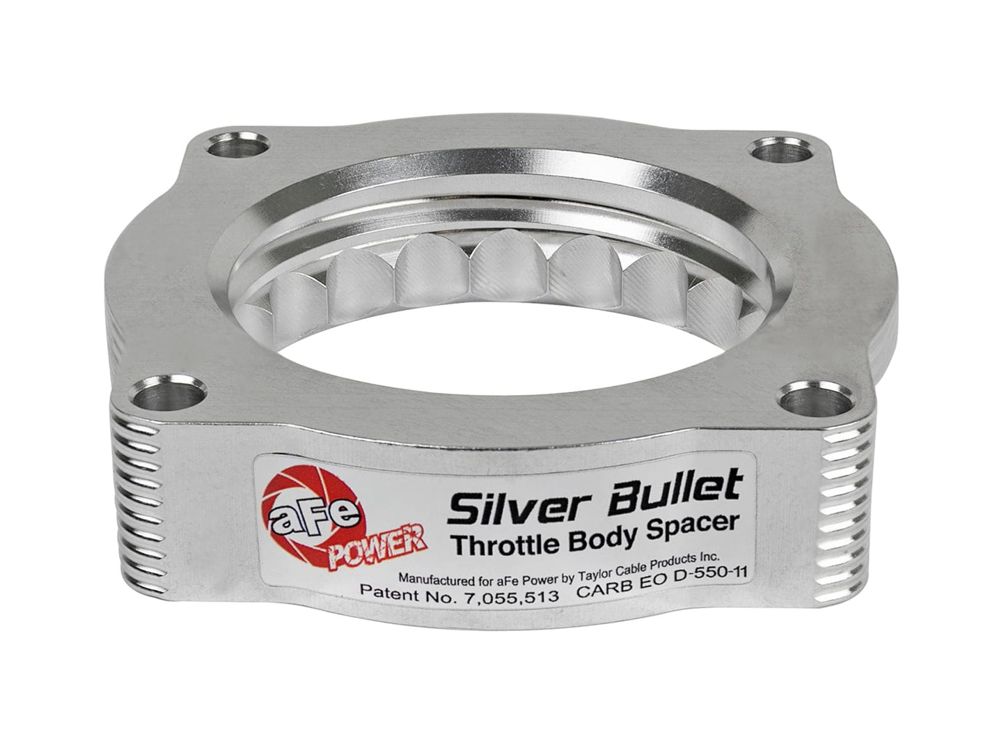 aFe Silver Bullet Throttle Body Spacer N62 Only BMW (E53) 04-09 5series (E60) 04-09 6series (E63/64)
