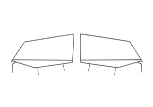 Rampage 1987-1995 Jeep Wrangler(YJ) Window Frame Only - Black