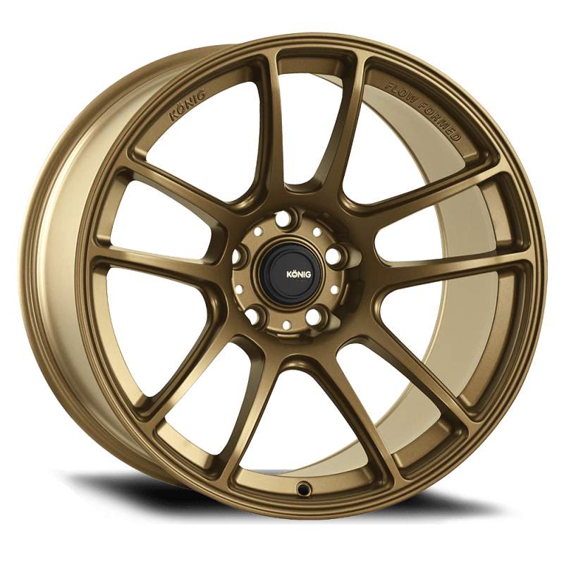 Konig Heliogram Matte Bronze | 18x9.5" +25mm | 5x114.3mm Wheel