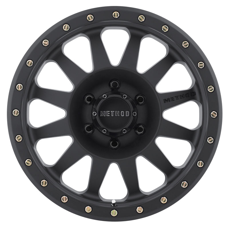 (set of 4) Method Wheels MR304 Matte Black | 17x8.5" +0mm | 6x135mm Wheel