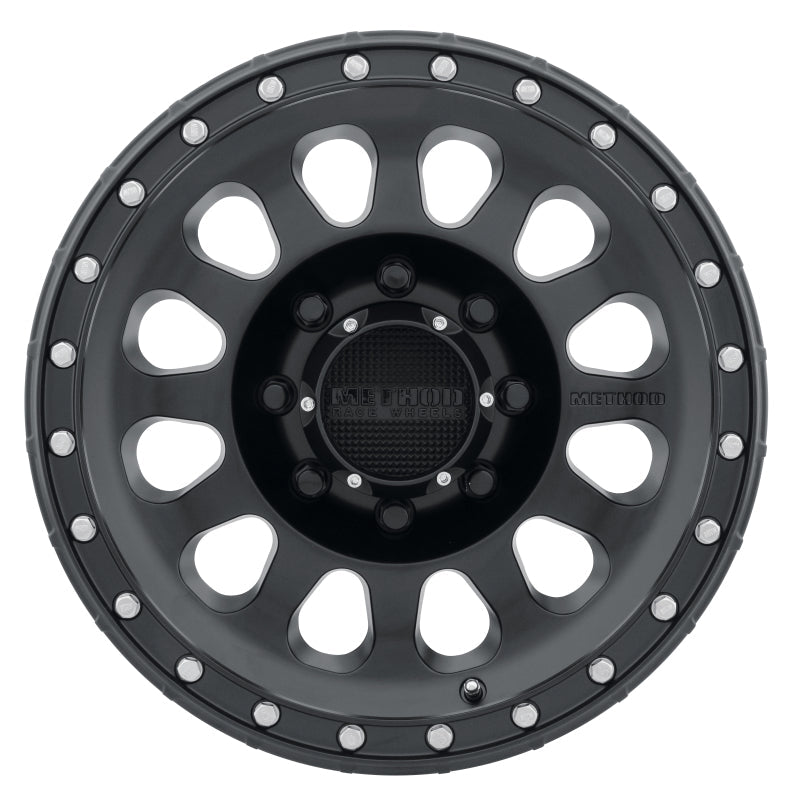 (set of 4) Method Wheels MR315 Matte Black | 17x8.5" +0mm | 8x180mm Wheel